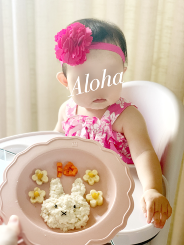 ハワイ子育て 娘の離乳食事情 3回食手づかみ食べ 生後10ヶ月 ハワイ在住ママブログ